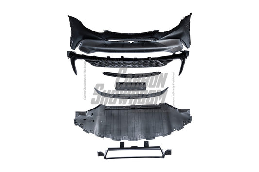 Tesla Model Y / Performance 2021-ON with Aftermarket Parts - Loong Flames Max Front Bumper PP from Yofer USA