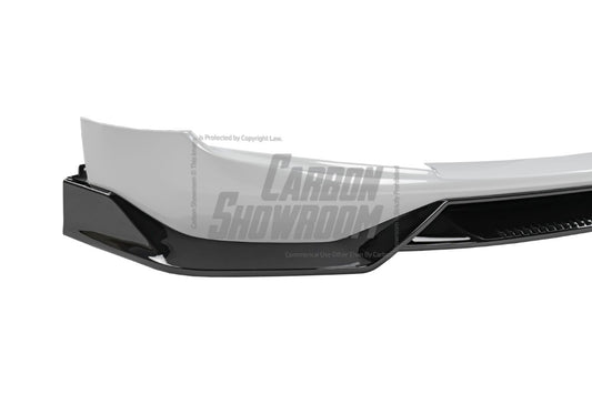 Tesla Model Y / Performance 2021 2022 2023 2024 with Aftermarket Parts - Loong Flames Pro Style Front Lip PP from Yofer USA
