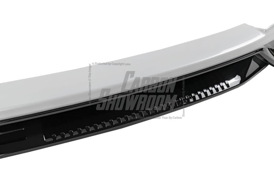 Tesla Model Y / Performance 2021 2022 2023 2024 with Aftermarket Parts - Loong Flames Pro Style Front Lip PP from Yofer USA