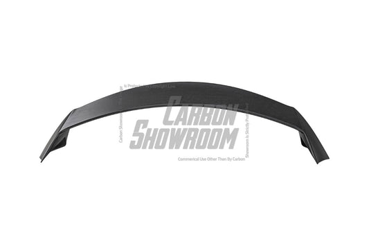 Tesla Model Y / Performance 2021 2022 2023 2024 with Aftermarket Parts - Loong Flames Style Rear Spoiler Wing Carbon Fiber from Yofer USA