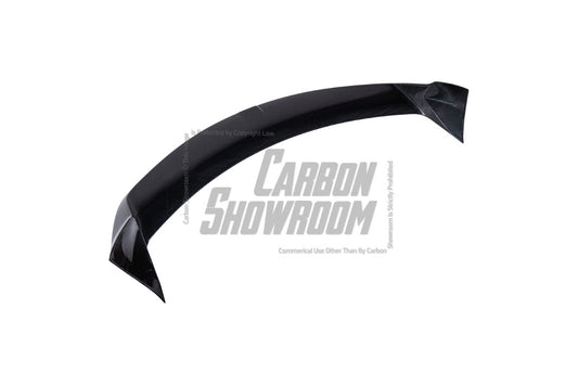 Tesla Model Y / Performance 2021 2022 2023 2024 with Aftermarket Parts - Loong Flames Style Rear Spoiler Wing Carbon Fiber from Yofer USA