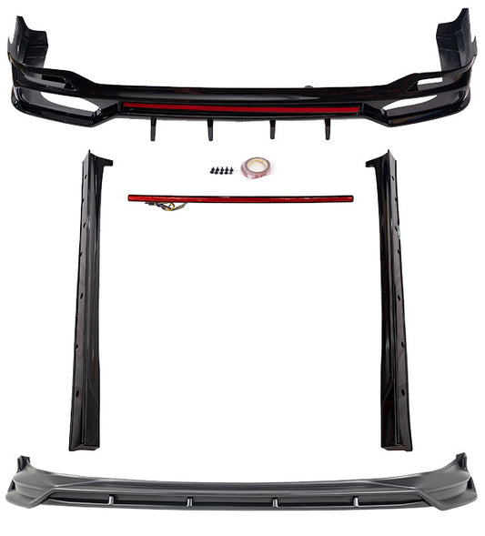 Toyota Avalon 5th Gen XX50 2019 2020 2021 2022 with Aftermarket Parts - Full Body Kit PP Polypropylene from Yofer USA