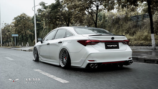 Toyota Avalon 5th Gen XX50 2019 2020 2021 2022 with Aftermarket Parts - Full Body Kit PP Polypropylene from Yofer USA