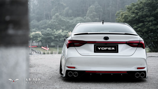 Toyota Avalon 5th Gen XX50 2019 2020 2021 2022 with Aftermarket Parts - Full Body Kit PP Polypropylene from Yofer USA