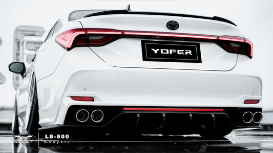 Toyota Avalon 5th Gen XX50 2019 2020 2021 2022 with Aftermarket Parts - Full Body Kit PP Polypropylene from Yofer USA