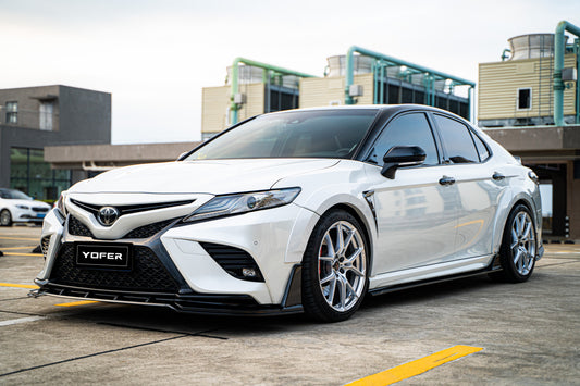 Toyota Camry 8th Gen XV70 TRD SE XSE LE XLE 2018-2024 with Aftermarket Parts - Widebody Wheel Arches PP from Yofer USA