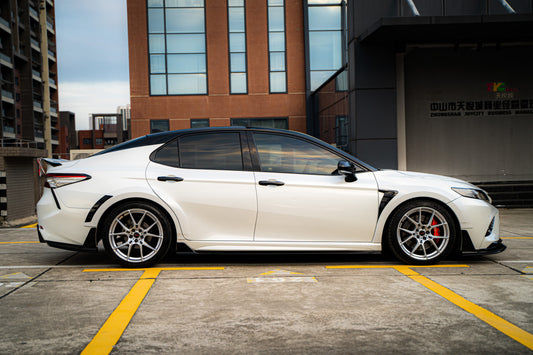 Toyota Camry 8th Gen XV70 TRD SE XSE LE XLE 2018-2024 with Aftermarket Parts - Widebody Wheel Arches PP from Yofer USA