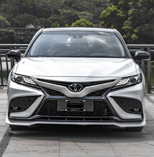 Toyota Camry 8th Gen XV70 SE XSE 2021-2024 with Aftermarket Parts - Front Lip Splitter PP from Yofer USA