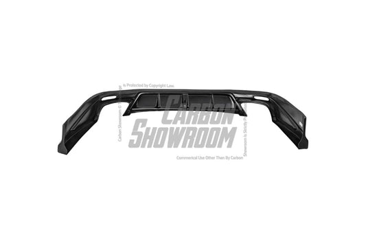 Toyota Camry 8th Gen XV70 SE XSE 2018-2024 with Aftermarket Parts - V1 Style Diffuser & Canards PP from Yofer USA