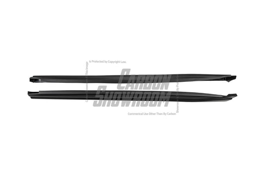 Toyota Camry 8th Gen XV70 TRD SE XSE LE XLE 2018-2024 with Aftermarket Parts - Side Skirts PP from Yofer USA