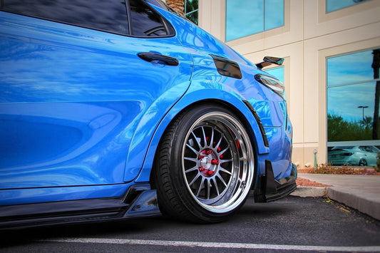 Toyota Camry 8th Gen XV70 TRD SE XSE LE XLE 2018-2024 with Aftermarket Parts - Widebody Wheel Arches PP from Yofer USA
