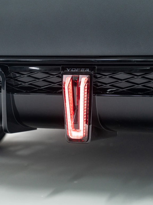 Toyota Camry XV80 9th Gen XLE LE 2025-ON with Aftermarket Parts - Rear Diffuser PP Polypropylene from Yofer USA