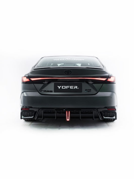 Toyota Camry XV80 9th Gen XLE LE 2025-ON with Aftermarket Parts - Rear Diffuser PP Polypropylene from Yofer USA