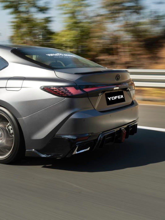 Toyota Camry XV80 9th Gen XLE LE 2025-ON with Aftermarket Parts - Rear Diffuser PP Polypropylene from Yofer USA