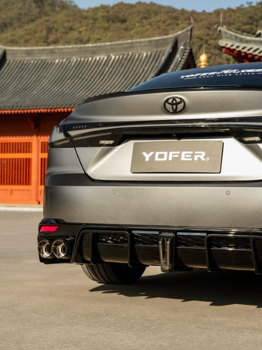 Toyota Camry XV80 9th Gen XSE SE XLE LE 2025-ON with Aftermarket Parts - Rear Diffuser PP Polypropylene from Yofer USA