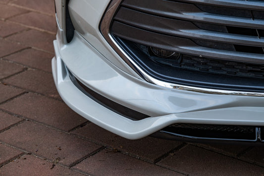 Toyota Avalon 5th Gen XX50 2019-2022 with Aftermarket Parts - Front Lip Splitter PP from Yofer USA