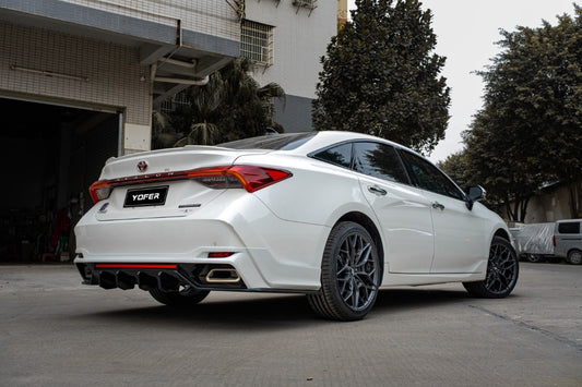 Toyota Avalon 5th Gen XX50 2019-2022 with Aftermarket Parts - Side Skirts PP from Yofer USA