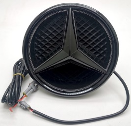 Mercedes Benz B-Class B200 W245 2005–2011 with Aftermarket Parts - V1 Blacked Out Mercedes Benz Light Up Emblem Illuminated Star Light ABS from DuPont Tech