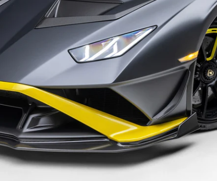 Aero Republic Vor Style Front Canards for Lamborghini Huracan STO Carbon Fiber / FRP