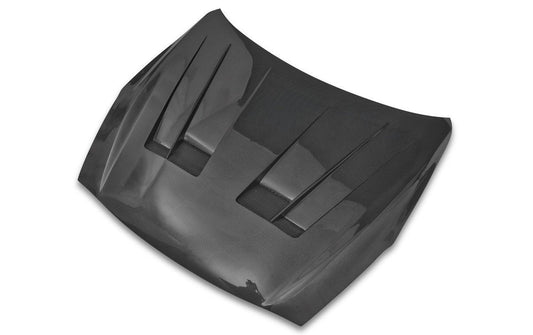 Nissan GTR Nismo T-Spec Premium Pure 2017-2024 (for installation on 2008-2016 vehicles, 2017-2024 front bumper is recommended) with Aftermarket Parts - LBV3 Style Hood Bonnet Carbon Fiber / FRP from Aero Republic