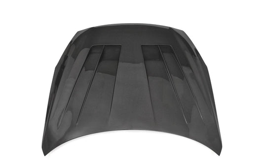 Nissan GTR Nismo T-Spec Premium Pure 2017-2024 (for installation on 2008-2016 vehicles, 2017-2024 front bumper is recommended) with Aftermarket Parts - LBV3 Style Hood Bonnet Carbon Fiber / FRP from Aero Republic