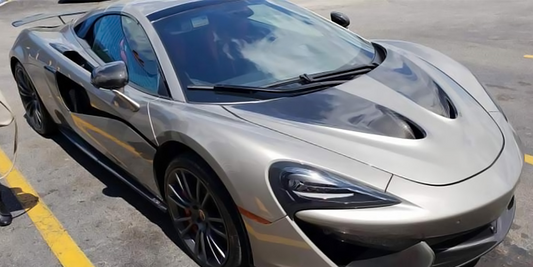 Aero Republic McLaren 540C 570S 570GT 600LT Carbon Fiber P1 Style Hood