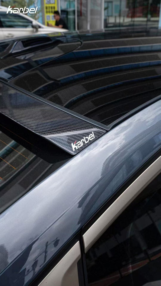 Karbel Rear Roof Spoiler for BMW i5 xDrive40/M60 & 540i/550e xDrive G60 G61 Carbon Fiber