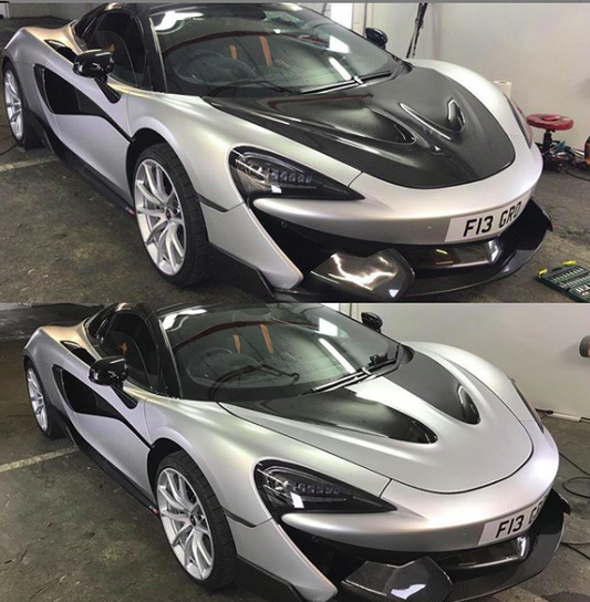 Aero Republic McLaren 540C 570S 570GT 600LT Carbon Fiber P1 Style Hood