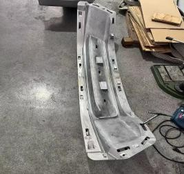 Porsche 911 992.1 Carerra Base/S/T/4/4S/Targa 4/Targa 4S/GTS/GT3/Turbo/Turbo S/ST 2020 2021 2022 2023 2024 & 911 992.2 Carerra Base/S/T/4/4S/Targa 4/Targa 4S/GTS/GT3/Turbo/Turbo S 2025-ON with Aftermarket Parts - GT3RS Conversion Front Bumper Lip Dry Pre-preg Carbon Fiber from Aero Republic