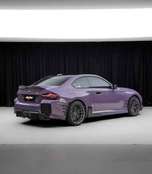 BMW M2 / M2C G87 2023 2024 with Aftermarket Parts - Rear Diffuser Pre-preg Carbon Fiber from BCTXE Tuning