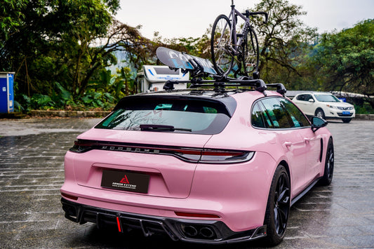 Porsche Panamera 971.1 971.2 2017 2018 2019 2020 2021 2022 2023 2024 with Aftermarket Parts - AE Rear Diffuser Carbon Fiber from ArmorExtend