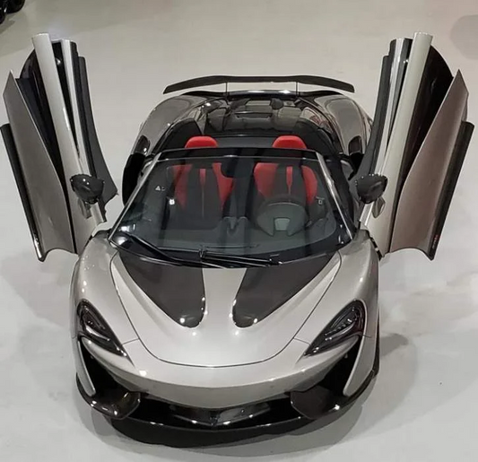 Aero Republic McLaren 540C 570S 570GT 600LT Carbon Fiber P1 Style Hood
