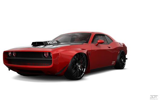 Robot Craftsman "CHOPPER" Front Bumper for Dodge Challenger Demon Redeye Hellcat T/A Carbon Fiber / FRP