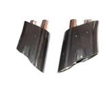 DuPont Tech BRBS B900 Style Exhaust Tips for Mercedes Benz G-Class G63 AMG G550 W463A W464 2019-2024 Dry Pre-preg Carbon Fiber