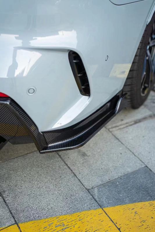 BMW 4 series 430i M440i G22 G23 2020-ON with Aftermarket Parts - Rear Diffuser & Canards Pre-preg Carbon Fiber from Karbel Carbon