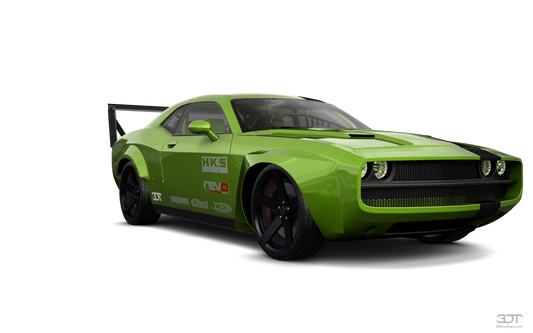 Robot Craftsman "CHOPPER" Front Bumper for Dodge Challenger Demon Redeye Hellcat T/A Carbon Fiber / FRP