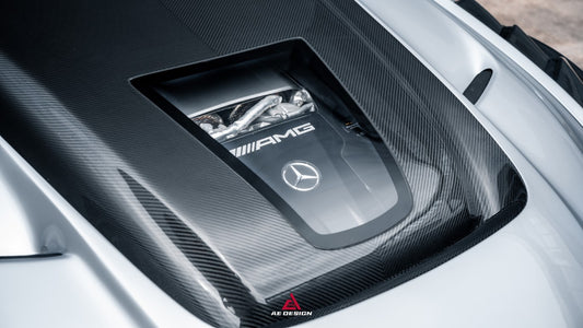 Mercedes Benz AMG GT63 SE Performance/Pro/Base GT55 GT43 C192 2025-ON with Aftermarket Parts - ART Hood Bonnet Dry Pre-preg Carbon Fiber from ArmorExtend