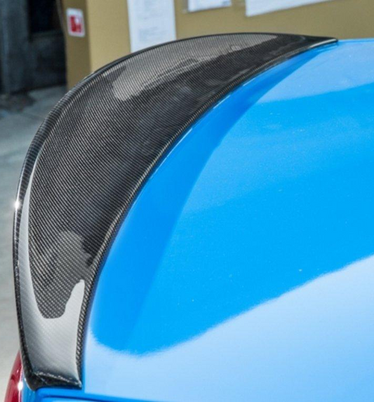 Maserati GranTurismo M145 2008-2019 with Future Design Carbon's Aftermarket Parts - Rear Spoiler Carbon Fiber / FRP