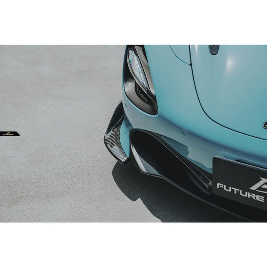 Future Design Front Splitters for McLaren 720S 2018-2023 Pre-preg Carbon/FRP
