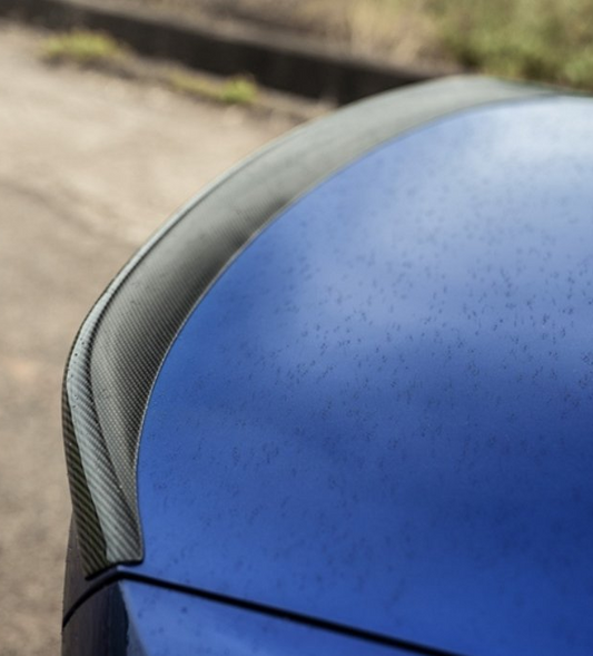 BMW M3 G80 2021-ON & 3 Series 330i M340i (Fits Both Pre-LCI & LCI) G20 2019-ON with Future Design Carbon's Aftermarket Parts - Rear Spoiler MP Style Carbon Fiber / FRP
