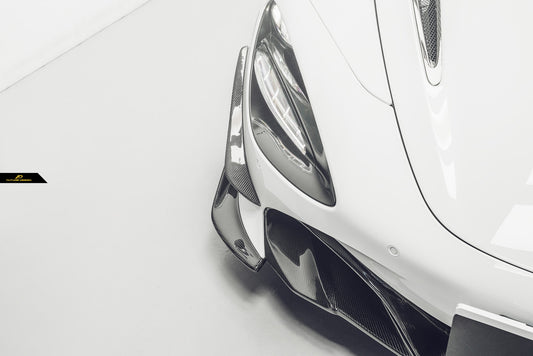 Future Design Front Splitters for McLaren 720S 2018-2023 Pre-preg Carbon/FRP