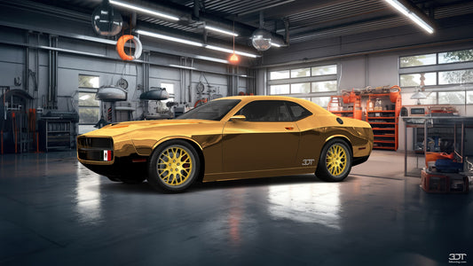 Robot Craftsman "CHOPPER" Front Bumper for Dodge Challenger Demon Redeye Hellcat T/A Carbon Fiber / FRP