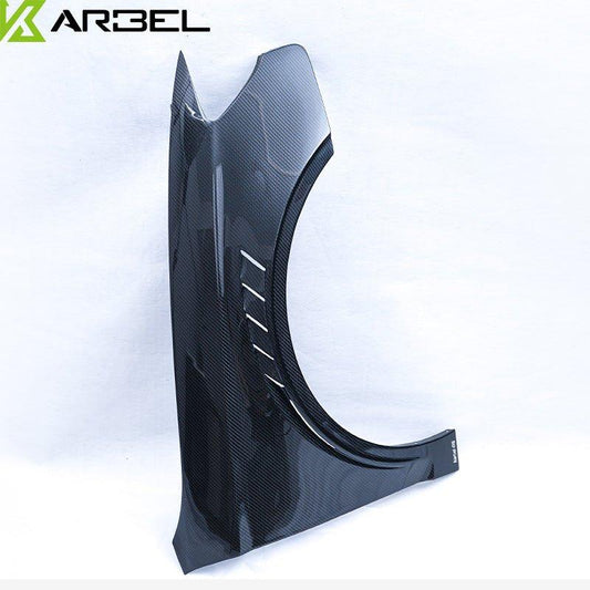 Audi S3 A3 8V.5 2015 2016 2017 2018 2019 2020 & RS3 8V.5 2018 2019 2020 With Aftermarket Parts - Front Fenders Pre-preg Carbon Fiber from Karbel Carbon