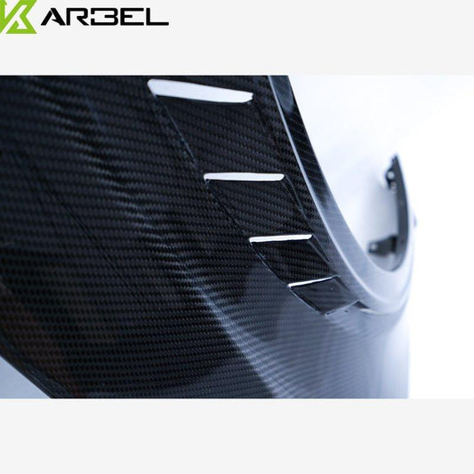 Audi S3 A3 8V.5 2015 2016 2017 2018 2019 2020 & RS3 8V.5 2018 2019 2020 With Aftermarket Parts - Front Fenders Pre-preg Carbon Fiber from Karbel Carbon