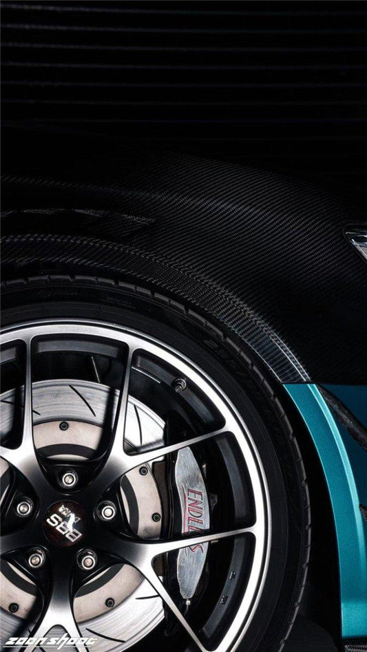 Audi S3 A3 8V.5 2015 2016 2017 2018 2019 2020 & RS3 8V.5 2018 2019 2020 With Aftermarket Parts - Front Fenders Pre-preg Carbon Fiber from Karbel Carbon