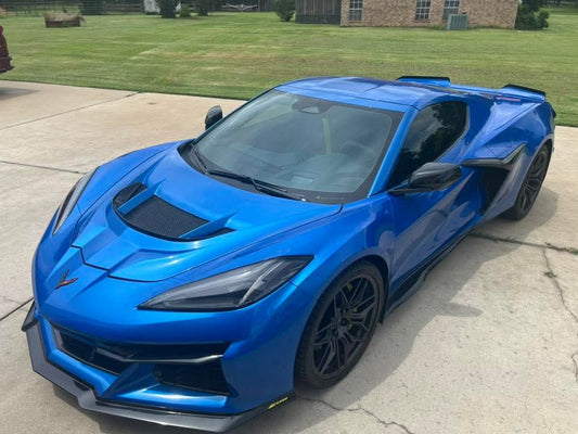 Aero Republic ZR1 Style Hood Bonnet for Chevrolet Corvette C8 2020-ON Carbon Fiber / FRP