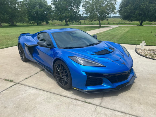 Aero Republic ZR1 Style Hood Bonnet for Chevrolet Corvette C8 2020-ON Carbon Fiber / FRP