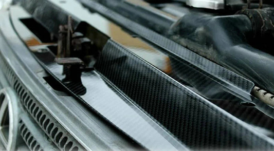 Lexus IS F-Sport Base IS350 300 250 2014 2015 2016 2017 2018 2019 2020 with Aftermarket Parts - Cooling Panel Carbon Fiber from EPR USA