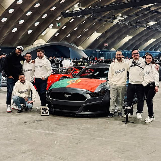 Robot Craftsman STORM Widebody Front Bumper for Ford Mustang Ecoboost V6 GT Mach1 Bullitt S550.2 2018-2023 Carbon Fiber/FRP