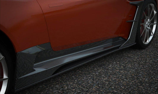 Aston Martin DB11 V8 V12 2017 2018 2019 2020 2021 2022 2023 with Aftermarket Parts - Fender Trim Carbon Fiber from Ventus Veloce